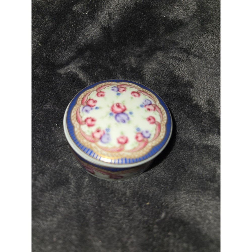 vintage lefton Trinket Box