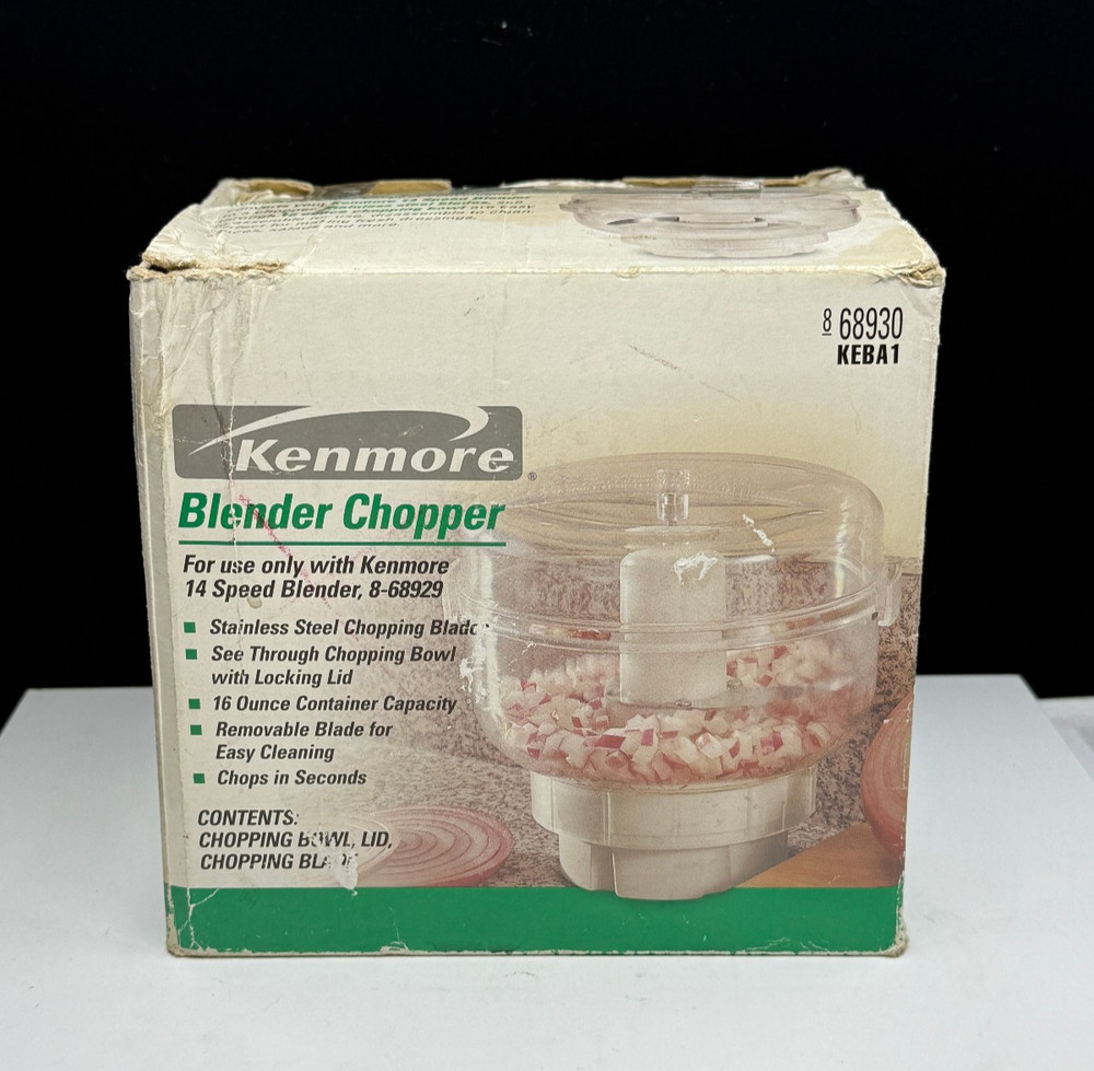 Kenmore Blender Chopper Part SLIGHTLY USED