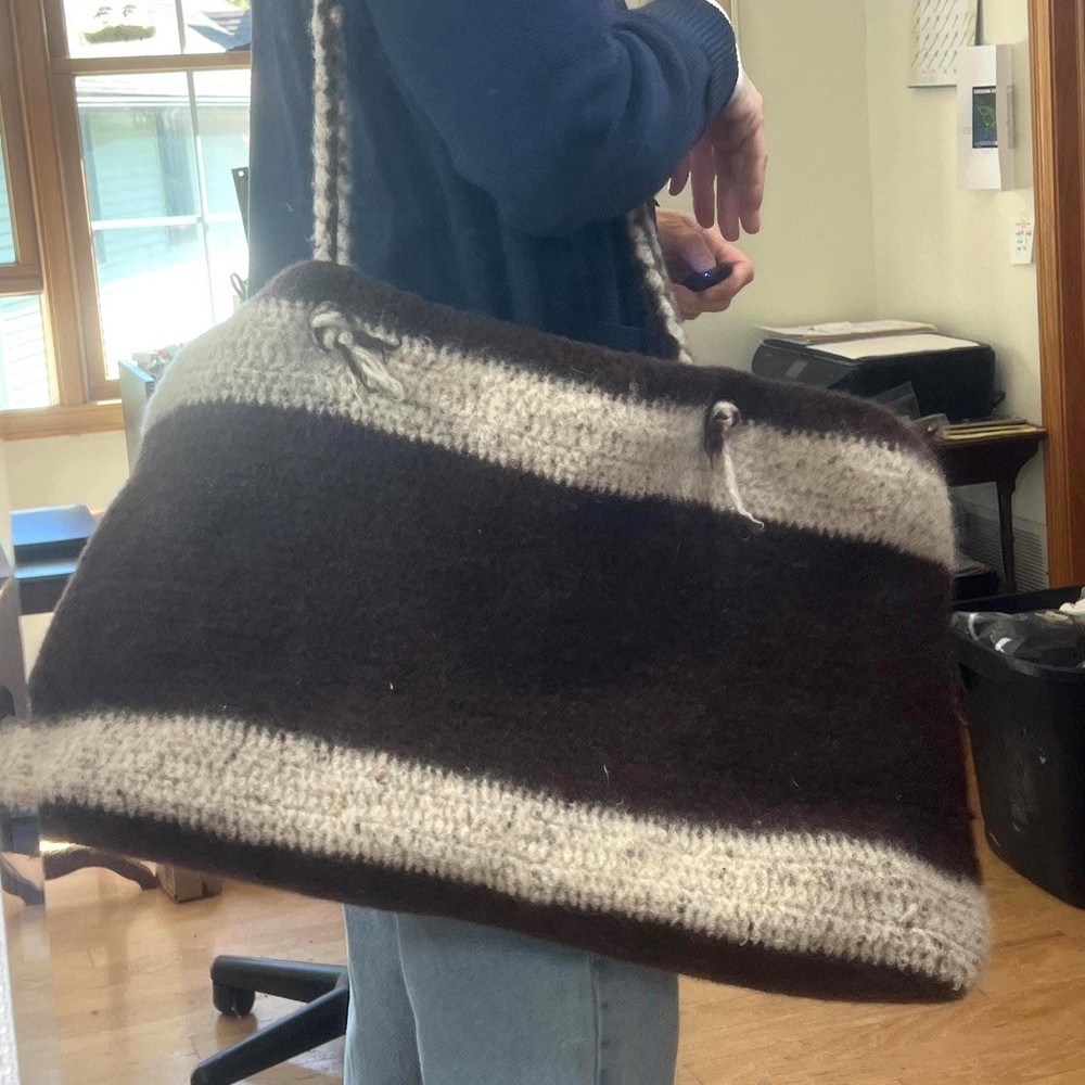 HUGE Oversized Wool Tote   (3182)