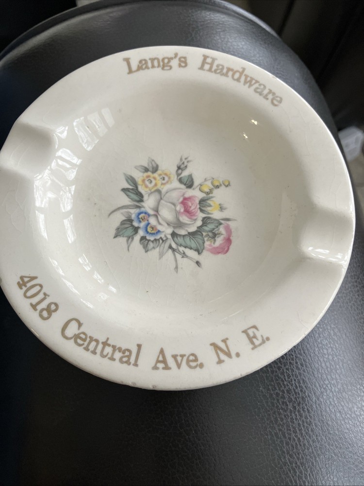 Ceramic Ashtray Lang’s Hardware Minneapolis