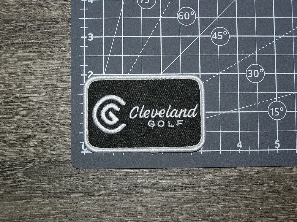 Cleveland Golf Embroidered Iron On Patch 3" x 2"