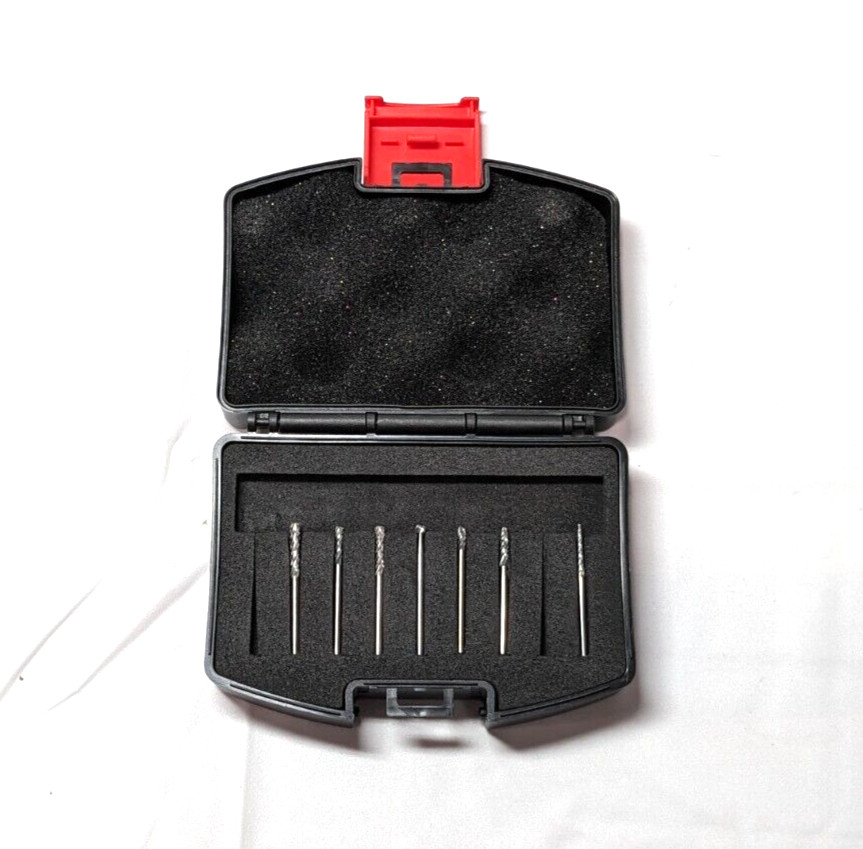 HERTEL 7pc BURR SET 18655084 INCOMPLETE SET