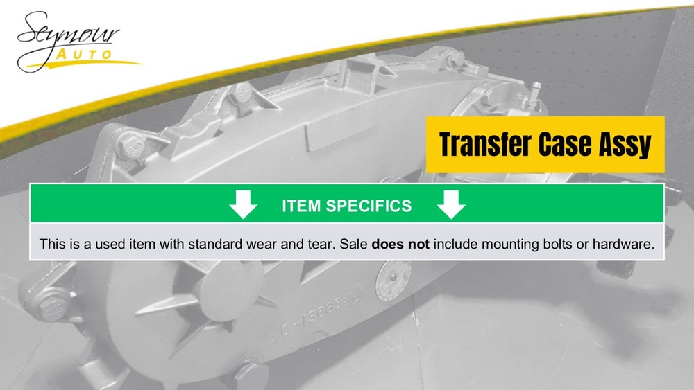 Transfer Case Fits 2003-2004 PILOT Tested OEM