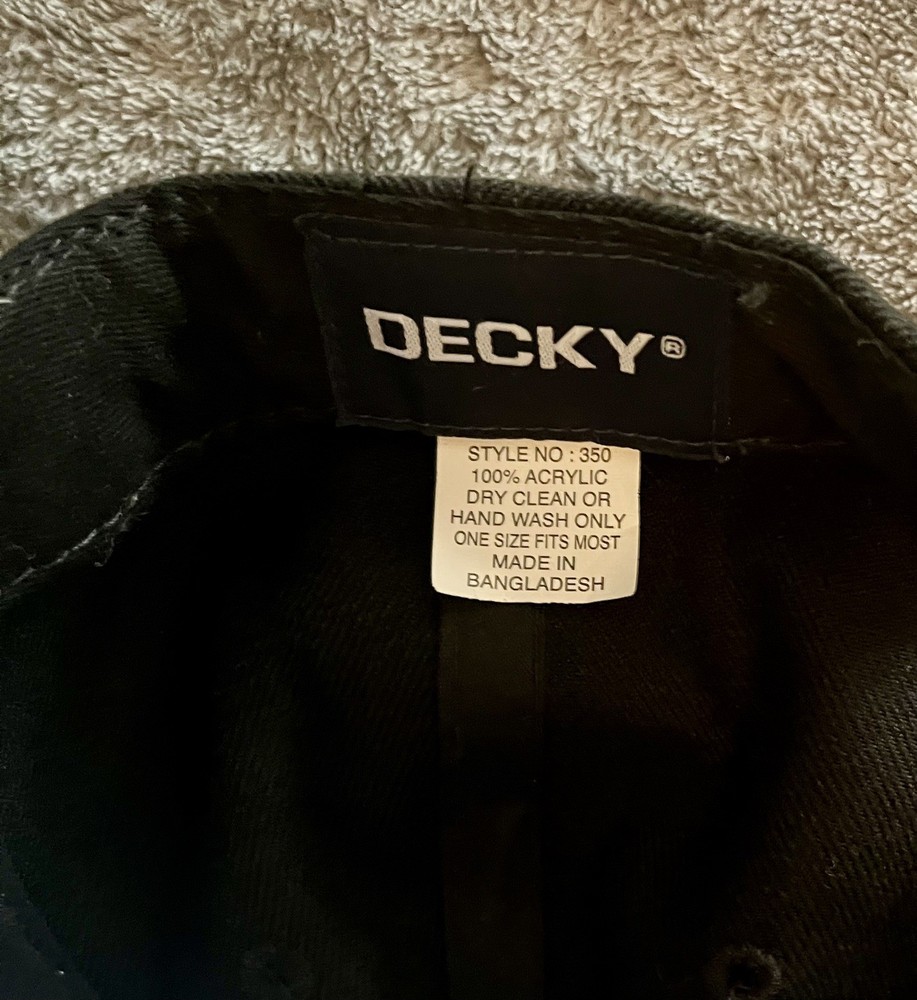 Decky Batman Arkham City Certified Insane Asylum Adjustable Hat Black