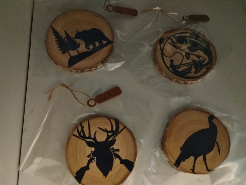 Double Sided Wooden Coasters
