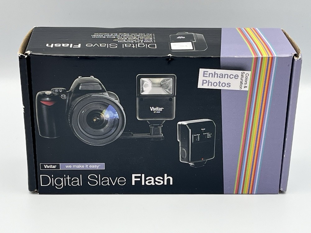 Vivitar Digital Slave Flash for Digital SLRs VIV-SF-3000-BX