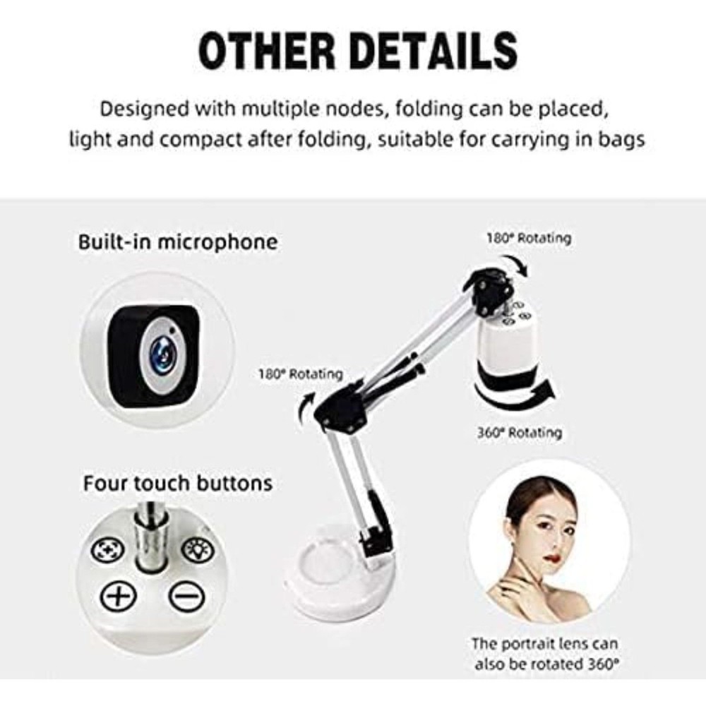 Document Camera for Teachers, 8mp with Auto-Focus and LED Supplemental Light