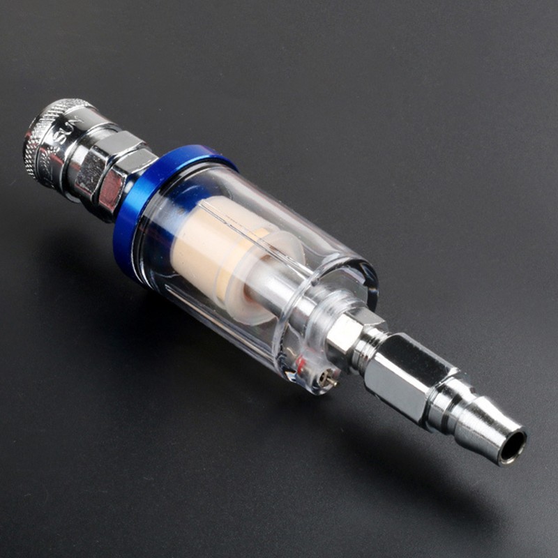 With Quick Connector Spray Air Filter Oil Water Separator Accessory Replacem