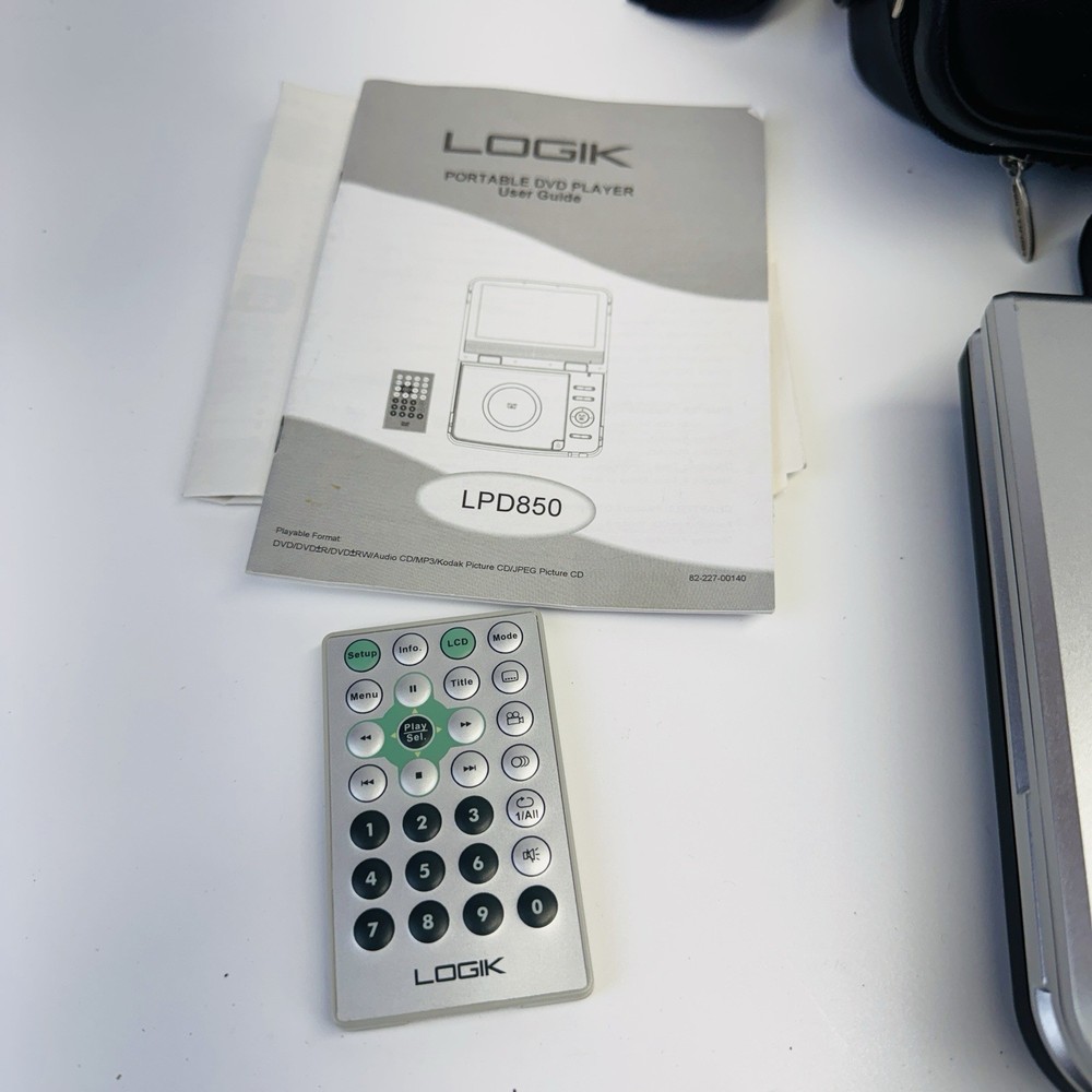 Logic Portable Disc Player DVD player with Screen Protector
