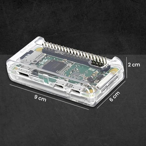 SB Premium Clear Case for Raspberry Pi Zero and Raspberry Pi Zero W Open