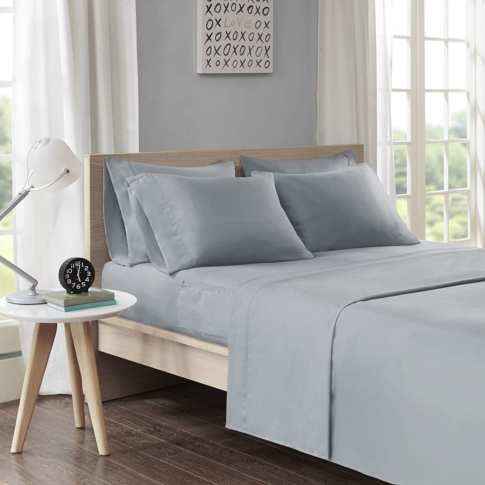 Intelligent Design Side Storage Pockets Ultra Soft Wrinkle Free Microfiber Bed S