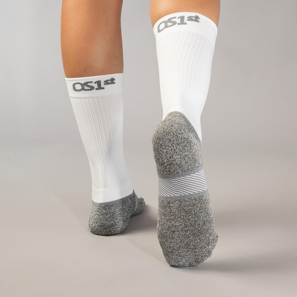 OrthoSleeve Diabetic & Neuropathy Socks (3 Pack) Medium White Crew