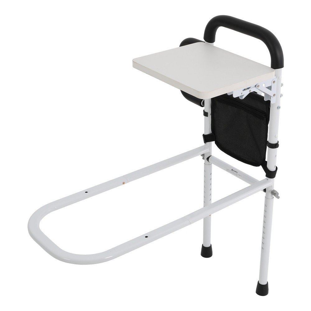 Bed Rails for Elderly Adults Safety, Height Adjustable Bed Rail Standing Aid Bed