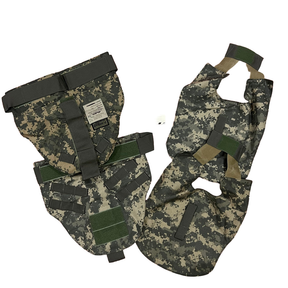 ACU protector Base Protective Vest Plate Carrier w/ Soft Armor Inserts Small