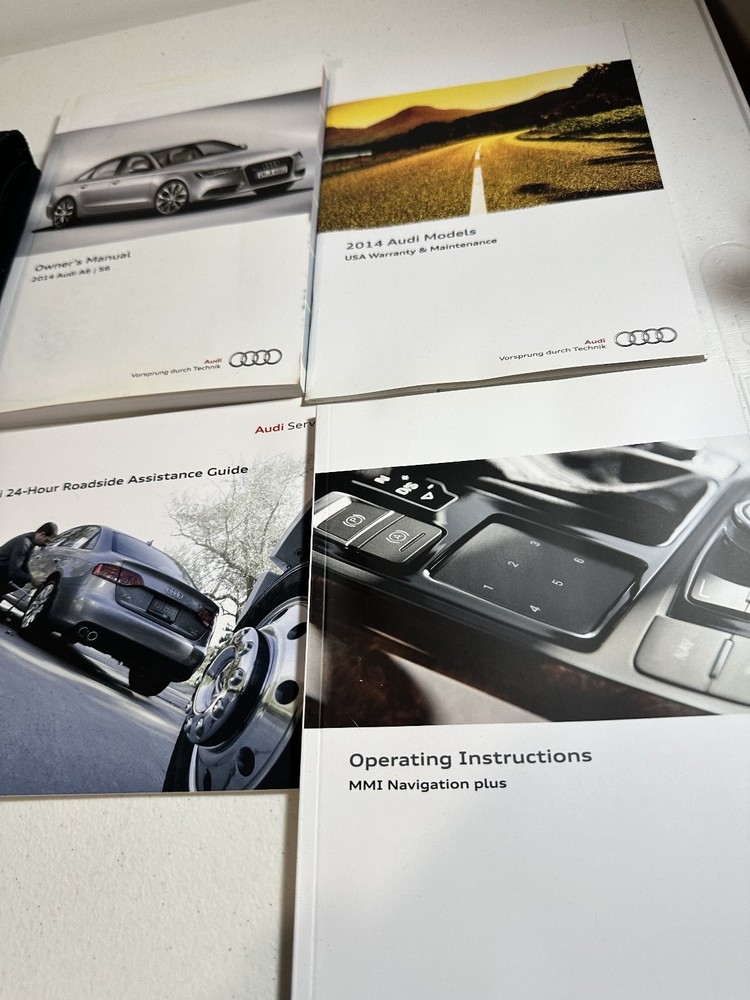 2014 Audi A6 S6 Owner's Manual Set