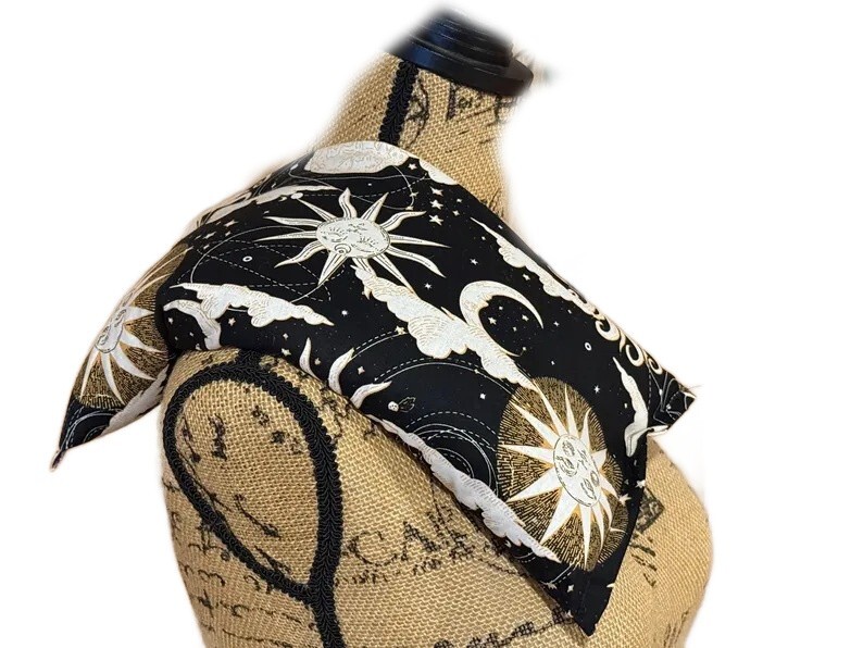 Herbal Pack, Hot Cold Pack, Heat Wrap,Flax Seed, Aromatherapy Pack,Celestial Sun