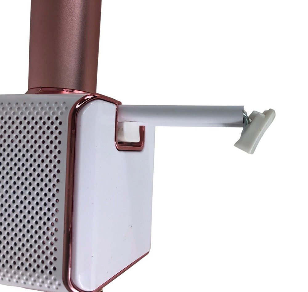 Pop solo Glow Bluetooth LED Rose Gold Karaoke Microphone & Speaker