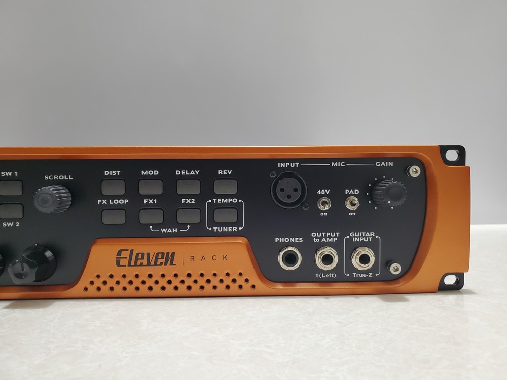 Avid Eleven Rack Multi-Effects Guitar Processor - "Mint Condition"