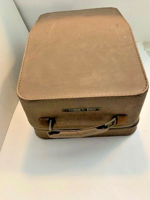 Vintage Victor Imperial 10 Key Push Button Adding Machine+Case/As-Is/Untested