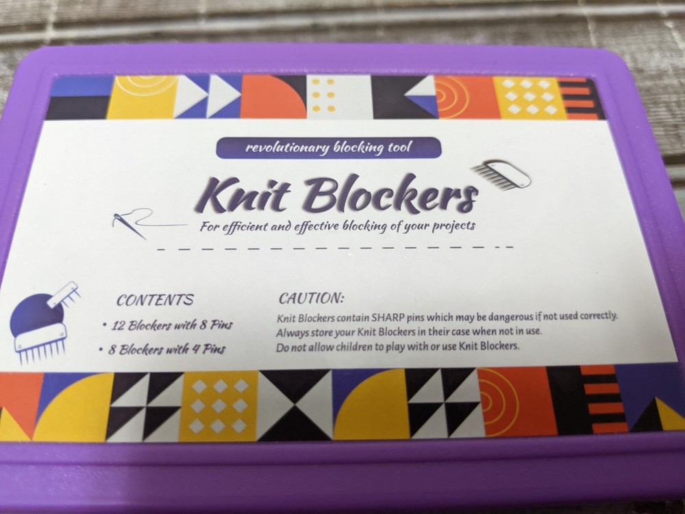 Knit Blockers Blocking Tool Set Knitters Pride