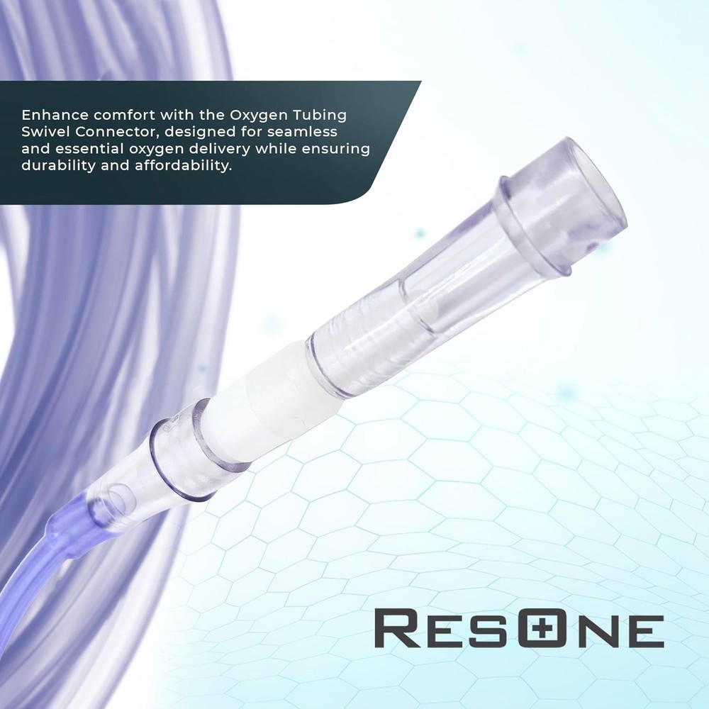 Oxygen Tubing Swivel Connector Line Splitter