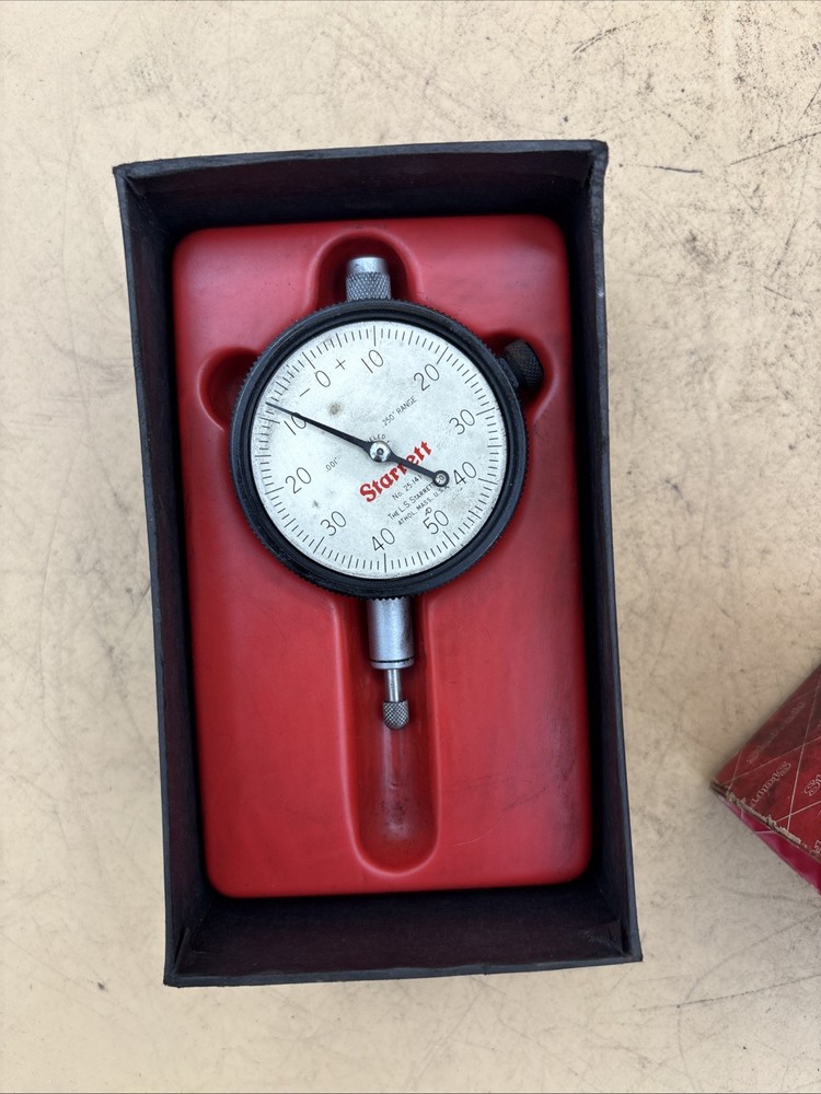 STARRETT No 25-141- S Dial Indicator .500" range