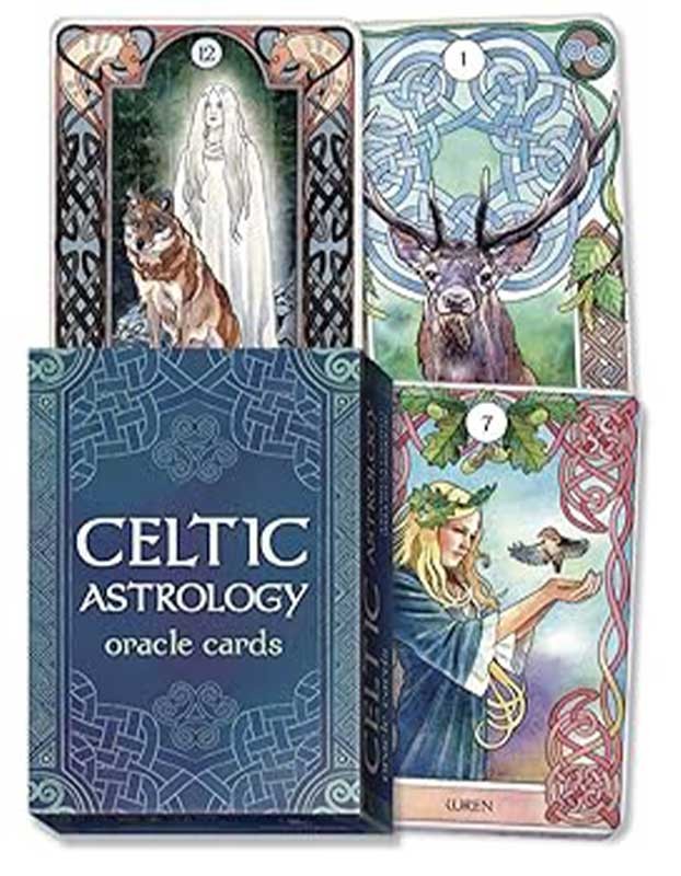 Celtic Astrology Oracle Deck 26 Cards & Booklet Pagan Nature Based Divination