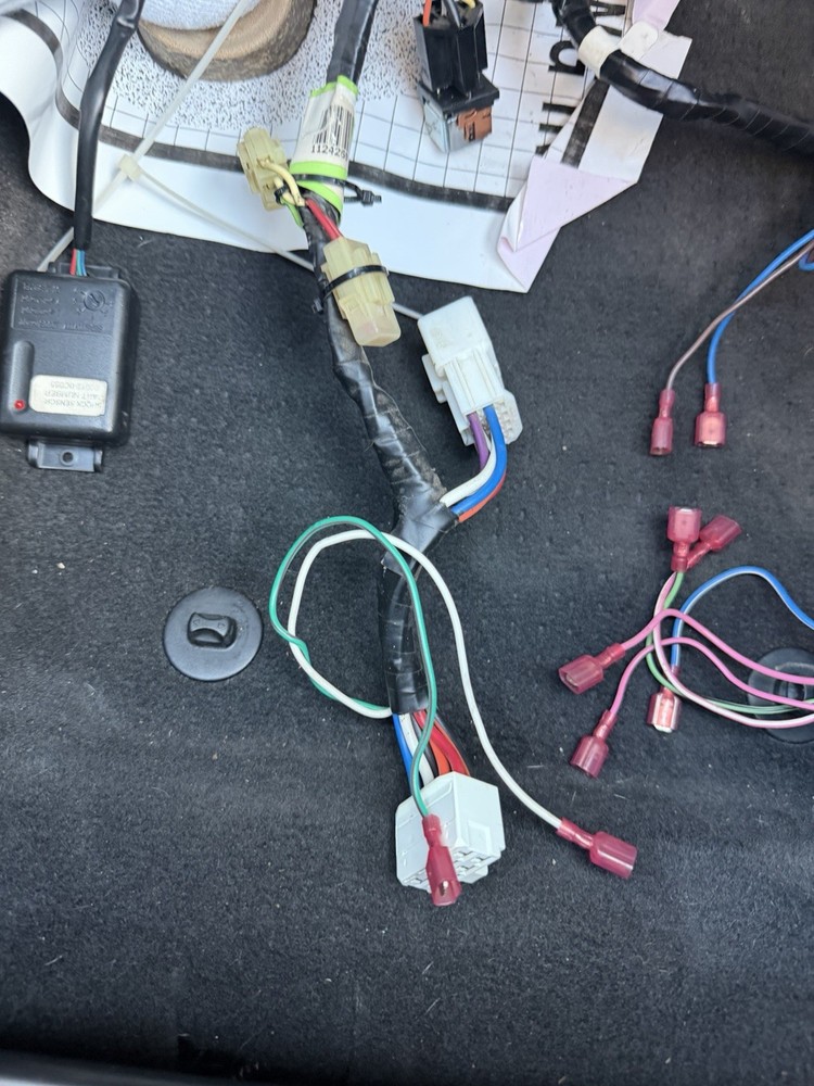 Car Alarm System w/ Shock Sensor (Universal) – Cheap