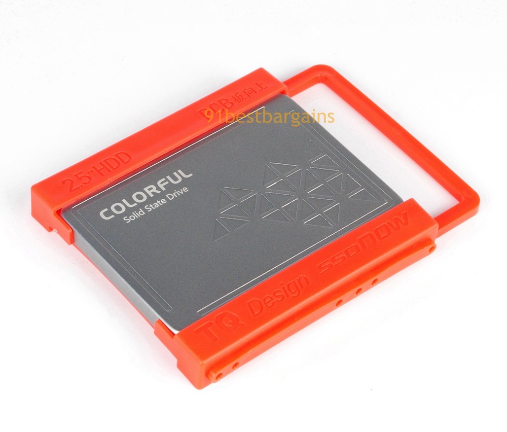 2.5" TO 3.5" SSD HDD Notebook Hard Disk Mounting Adapter Bracket Dock Holder New