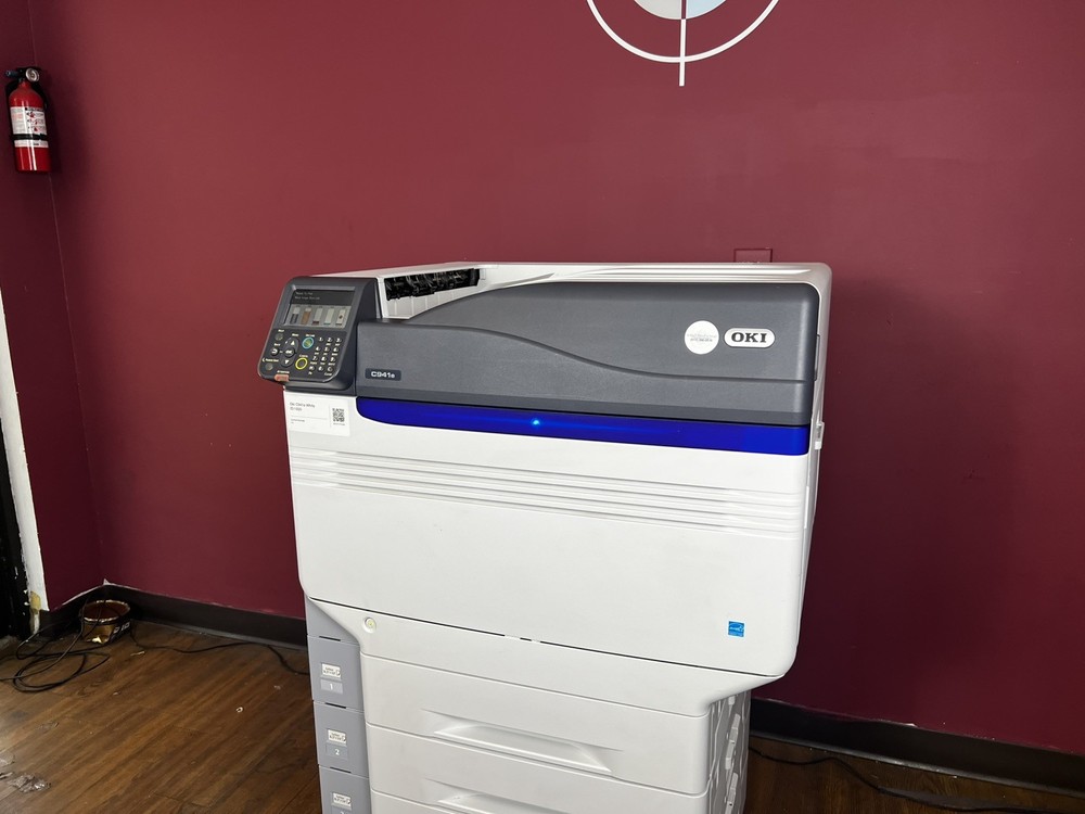 Oki C941e White Toner Printer