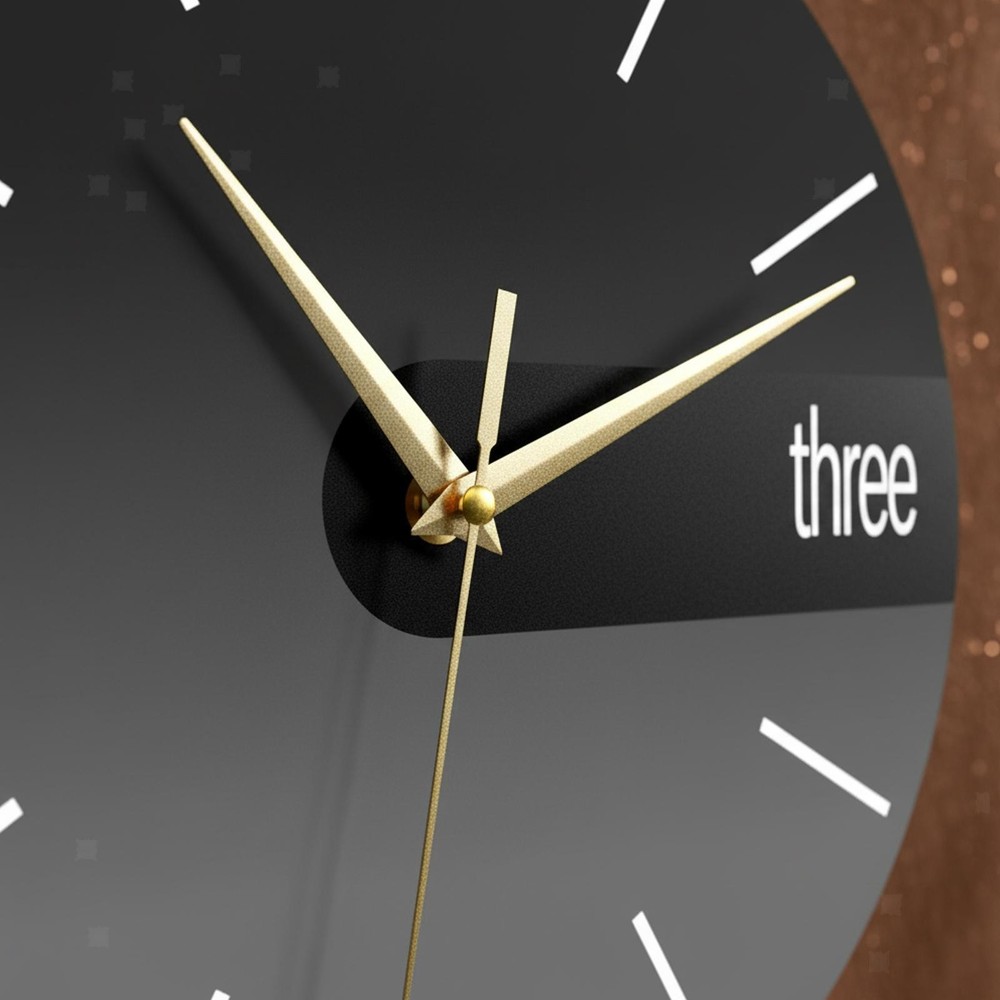 Wall Clock Easily Read Quiet Wall Decoration for Kitchen Classroom Bathroom