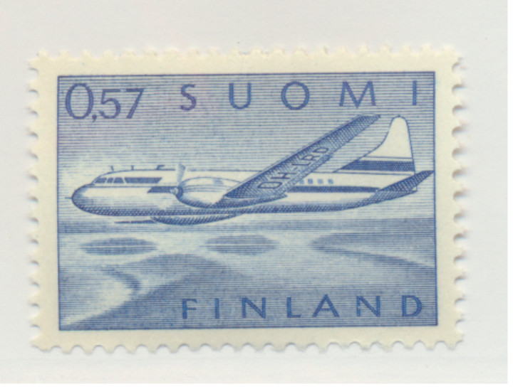 Finland Stamp Scott #C10, Mint Hinged