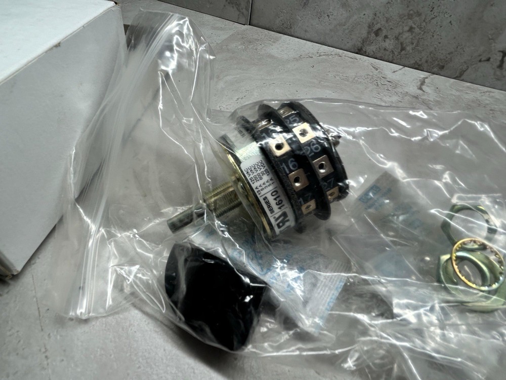 KR 2 Stack 10 Position Rotary Switch STKR10X Industrial Selector Switch New