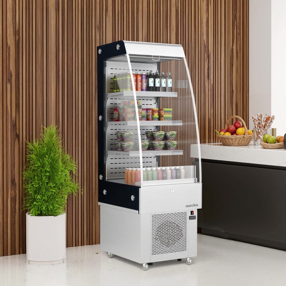 24" Open Air Refrigerated Display Merchandiser, 67”H S/S