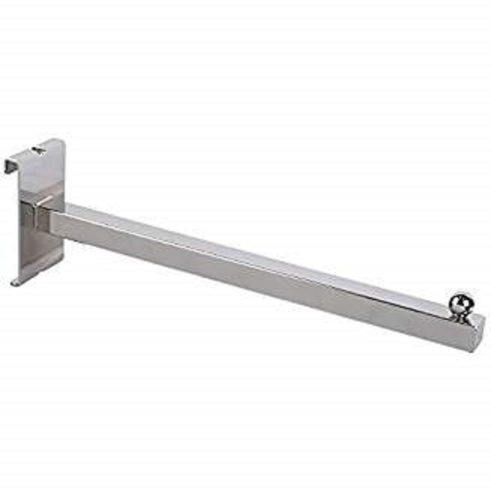 Only Hangers 12" Gridwall Faceout for Gridwall- Chrome