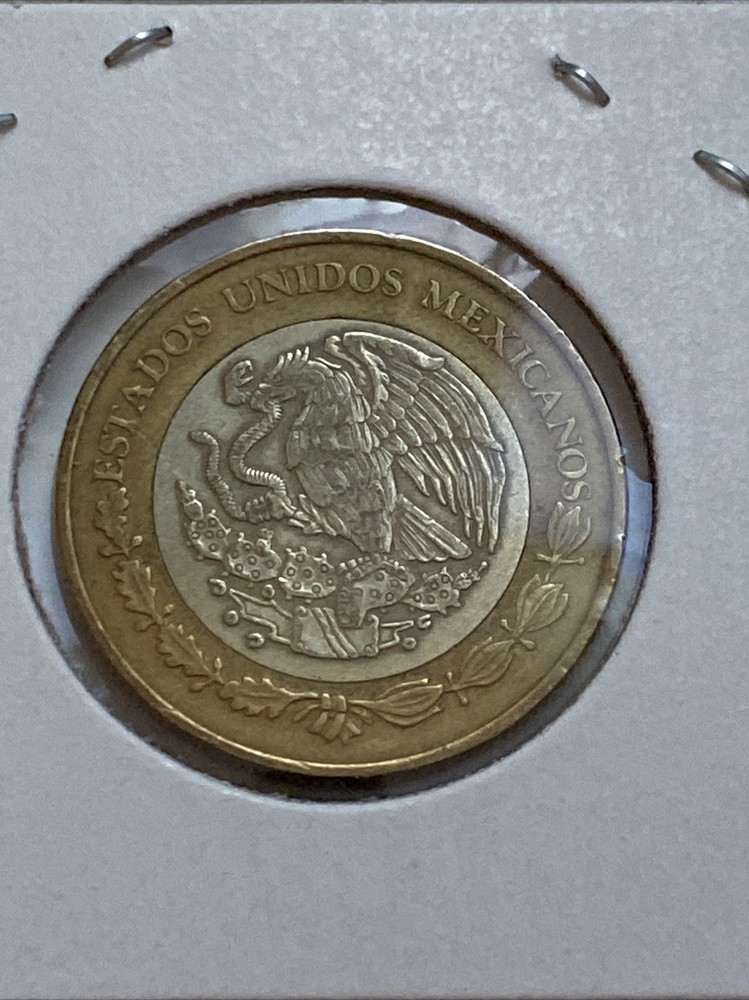 2011 Mexico 10 Pesos Coin B15
