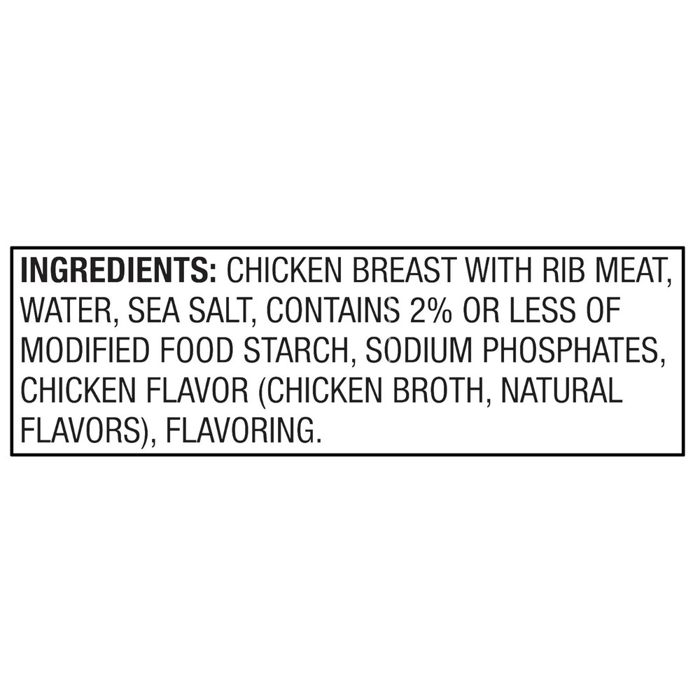 Great Value Chunk Chicken Breast, 12.5 Ounce Can (4 Pack)