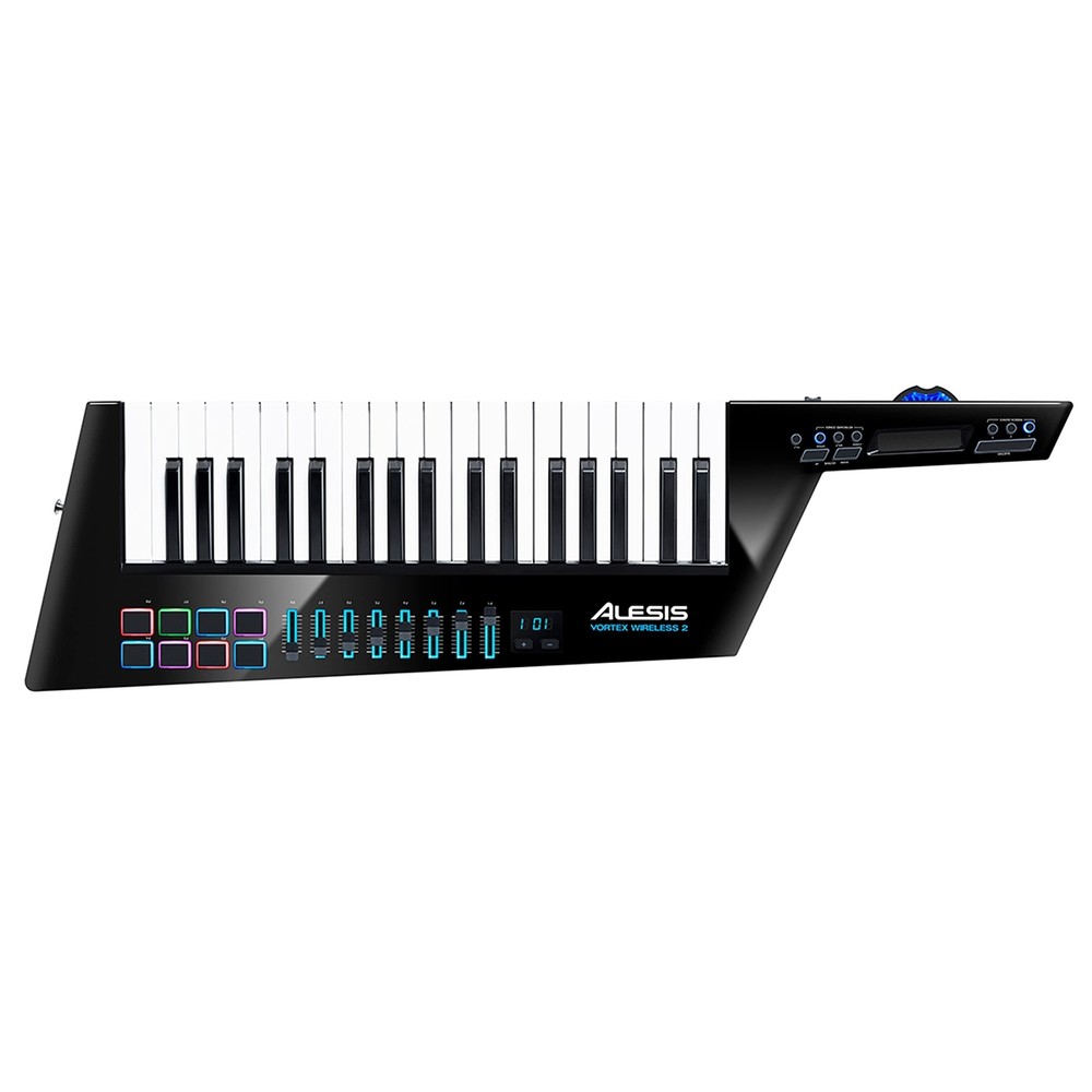 Alesis Vortex Wireless 2 - High-Performance USB MIDI Wireless Keytar Controll...