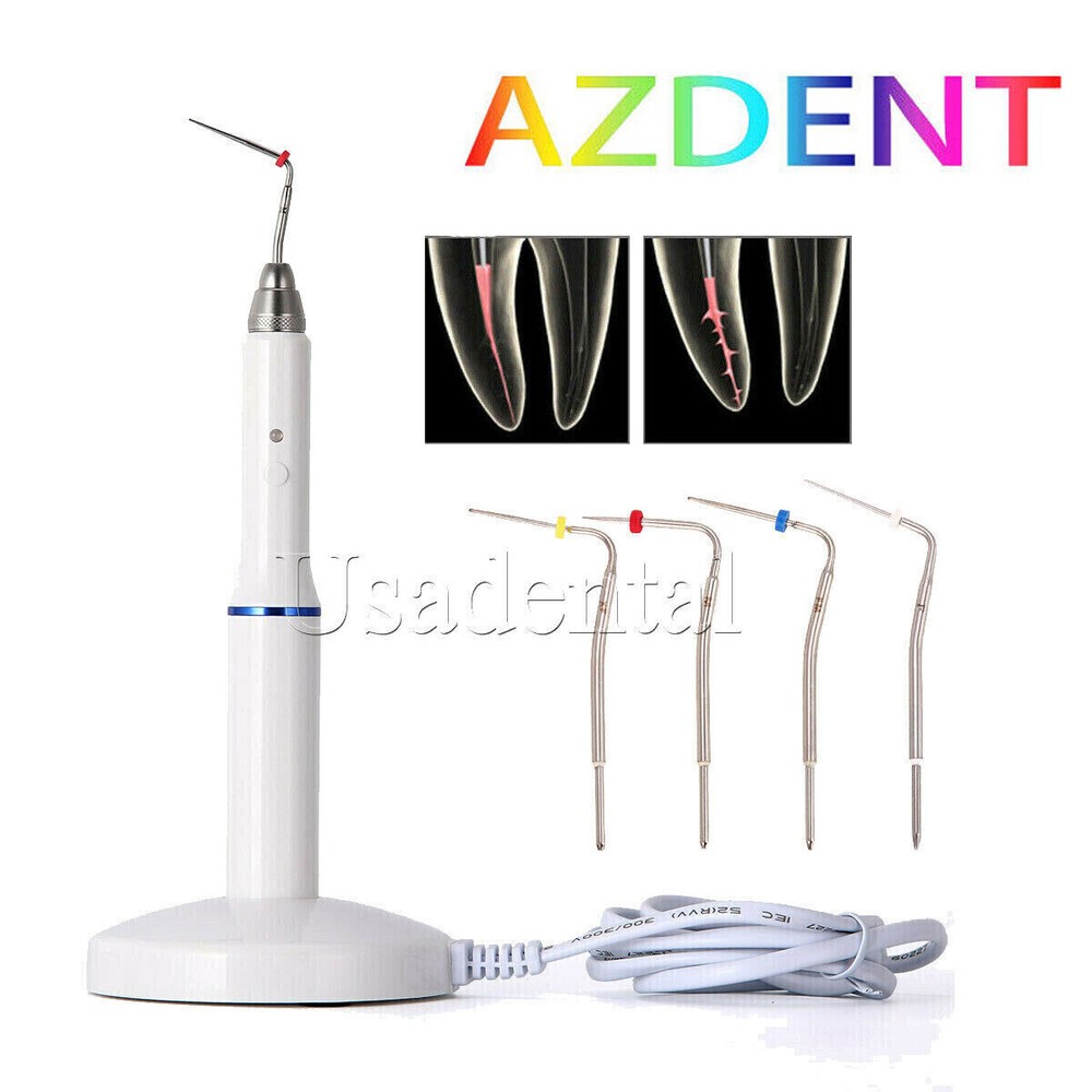 Dental Teeth Wireless Endo Heated Pen Gutta Percha Obturation System+ Fill Tips
