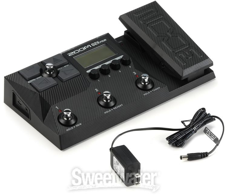 Zoom G2X Four Multi-effects Processor with Expression Pedal