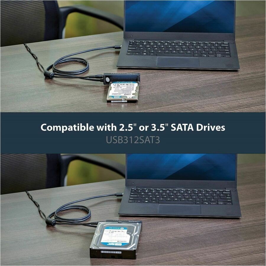 StarTech USB312SAT3 1m USB 3.1 Adapter Cable SATA SSD/HDD