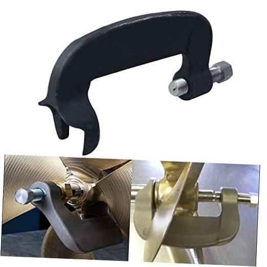 Prop Puller for Ski Wakeboard Surf Propellers, C Clamp Puller Works on 3/4''