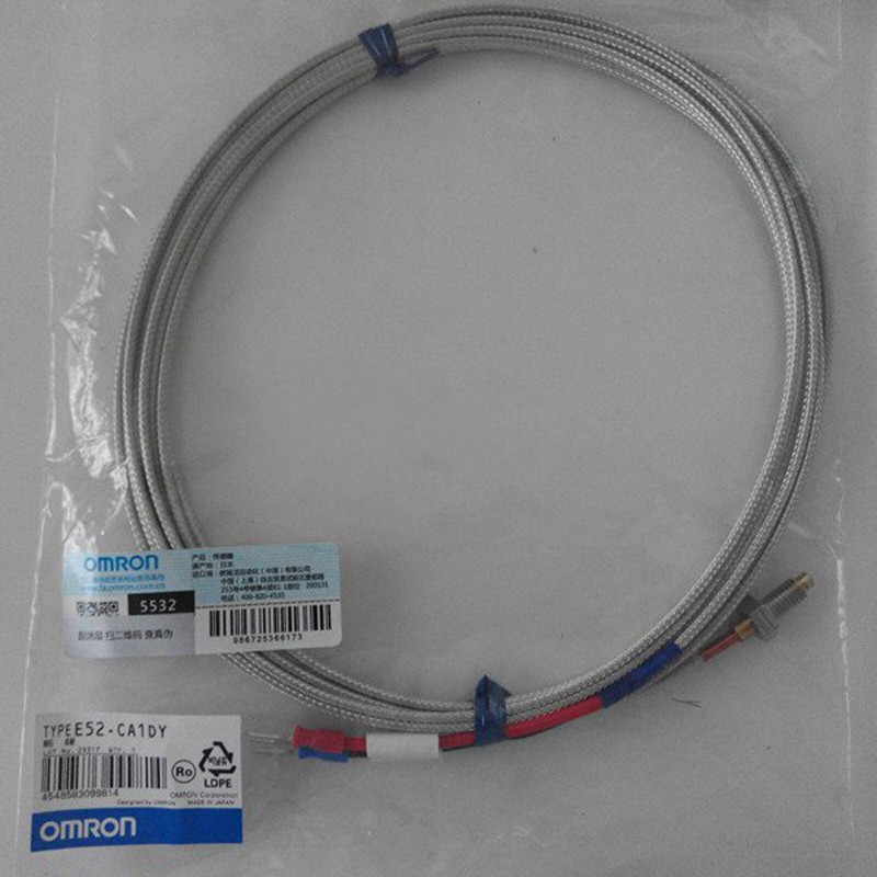1pcs OMRON Temperature Sensor E52-CA1DY M6 1M E52A8153M