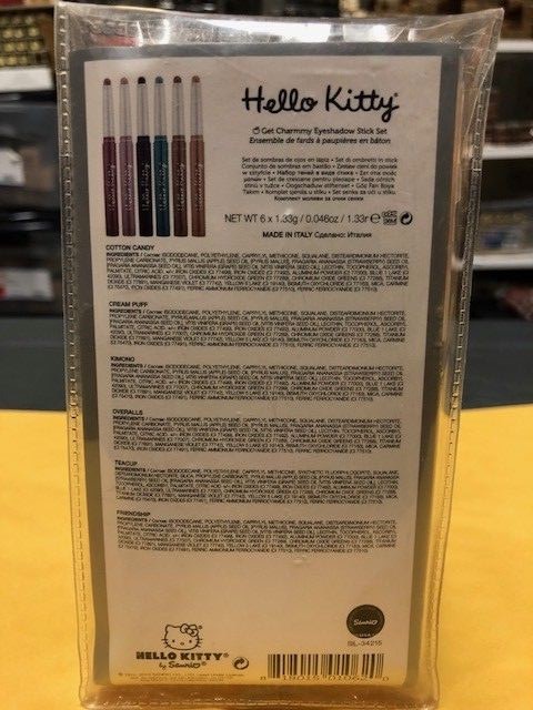 Hello Kitty Get Charmmy Eyeshadow Stick 6-PC PACK
