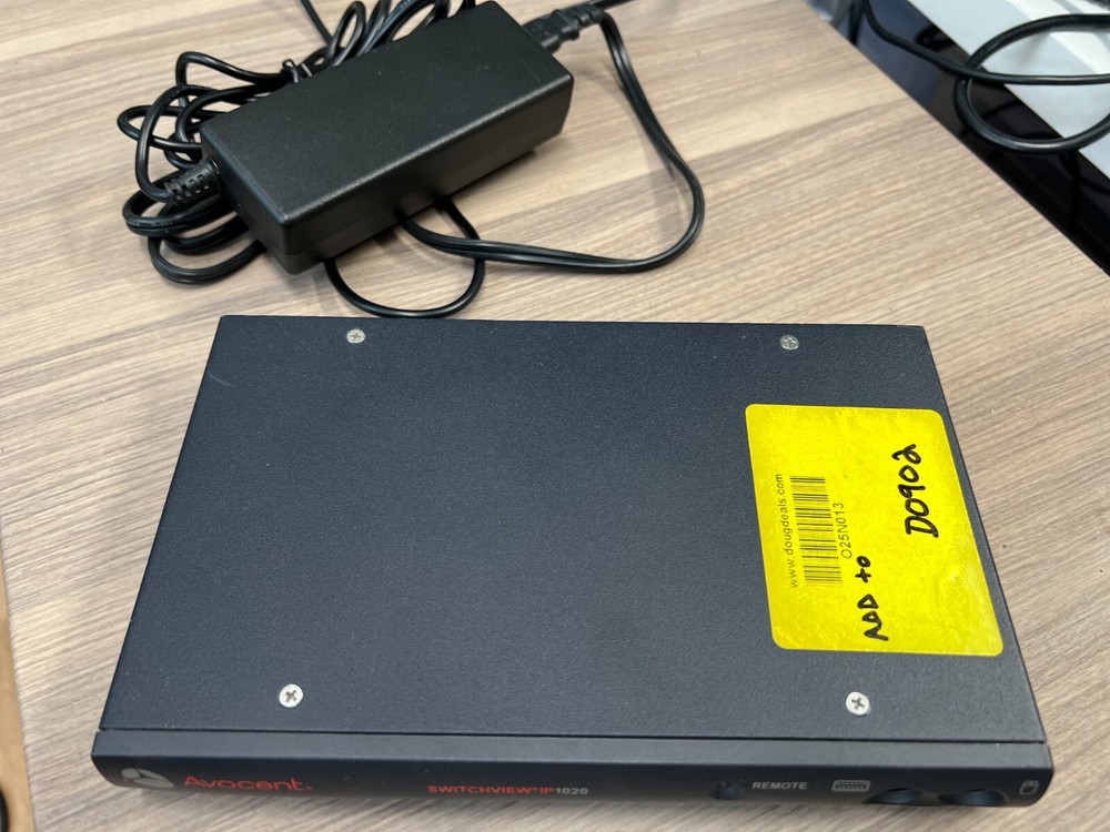 Avocent KVM switchview svip1020 with power supply