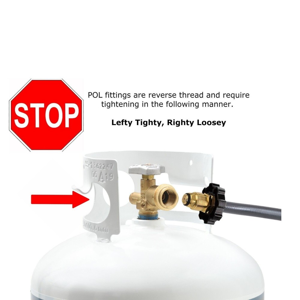 6 FT Hose for Flame King YSN320K and YSN340K Propane Weed Torch