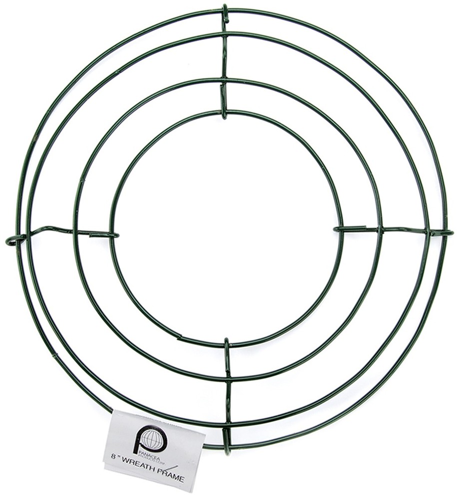 Panacea 36001 Wire Wreath Frame-8" (10Pk)