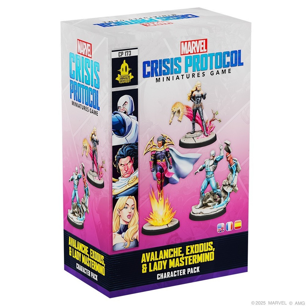 Marvel: Crisis Protocol - Avalanche, Exodus & Lady Mastermind