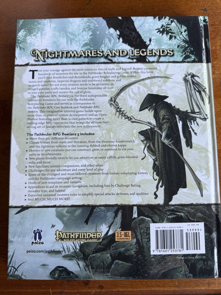 Pathfinder Roleplaying Game Books