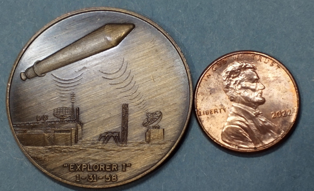 Exployer 1 1958 Token- 1st Satellite-Vintage-Make offer